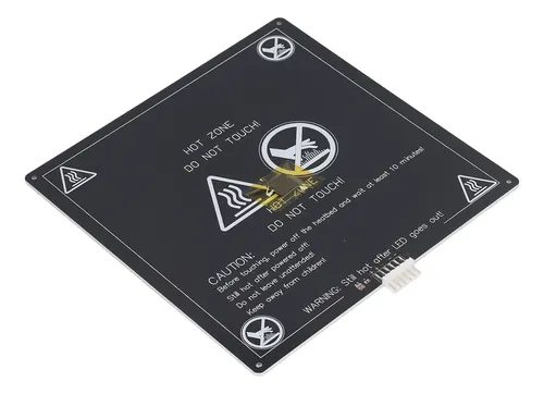 Placa De Aluminio Para Cama Caliente 12v 1.2mm Para Impresor