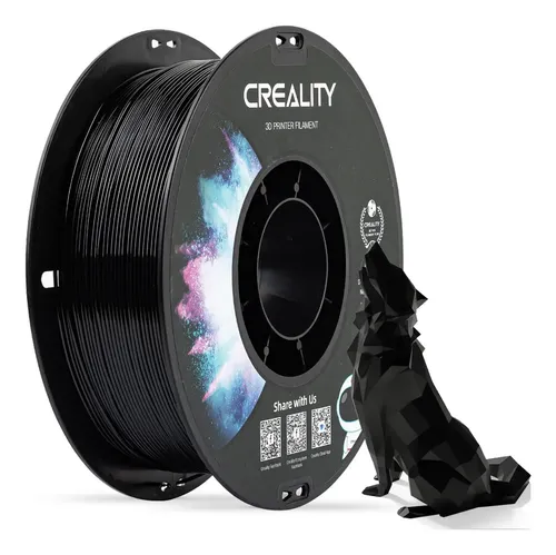 Filamento Oficial De Impresora 3d Creality Petg De 1,75 Mm, Petg-1kg Black