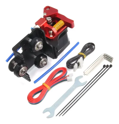 Kit Extrusor Doble Motor Y Placa Aluminio Para Impresora 3d