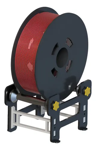Porta Rollo Carrete Soporte Filamento Impresora 3d Rulemanes