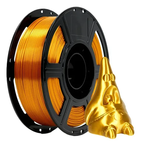 Filamento Pla Flashforge Silk Dorado 1 Kg Seda Dorado