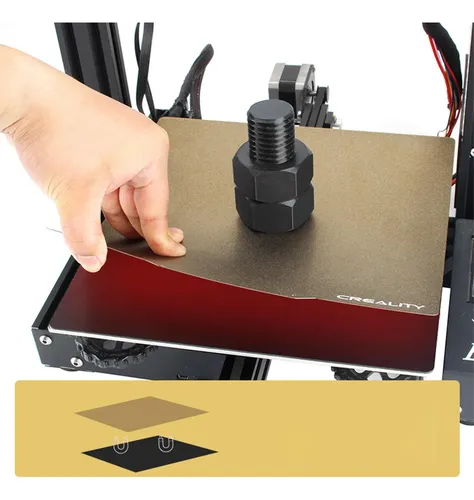 Hoja De Construcción De Placa De Acero Pei Con Kit De Base