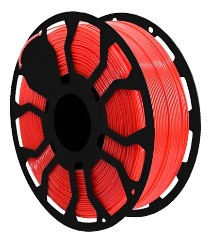 Filamento Hellbot V2 Ecofila Pla Lock 1kg Color Rojo