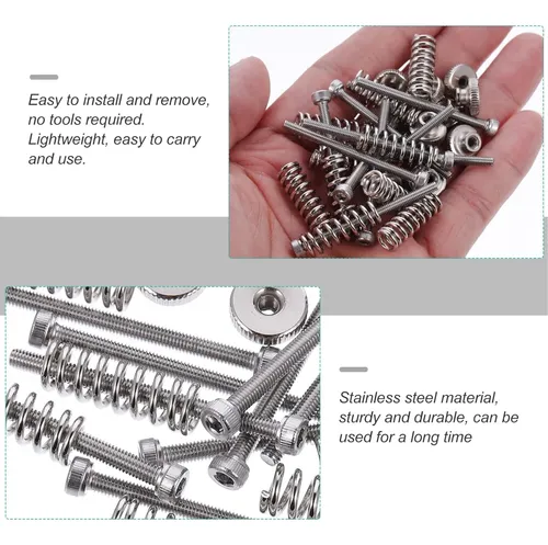 Kit Nivelación Impresora 3d 20 Piezas Tornillos Y Resortes