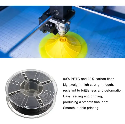 Filamento De Fibra De Carbono B Petg De 1,75 Mm For