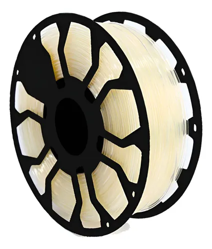 Filamento Hellbot V2 Ecofila Pla Lock 1kg Color Natural Cristal