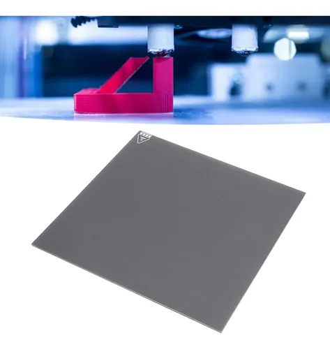 Placa De Vidrio 3d 350x350mm Adhesiva Para Impresora