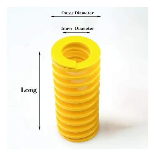 Resorte Nivelador Cama Calefactora 3d Amarillo 100mm
