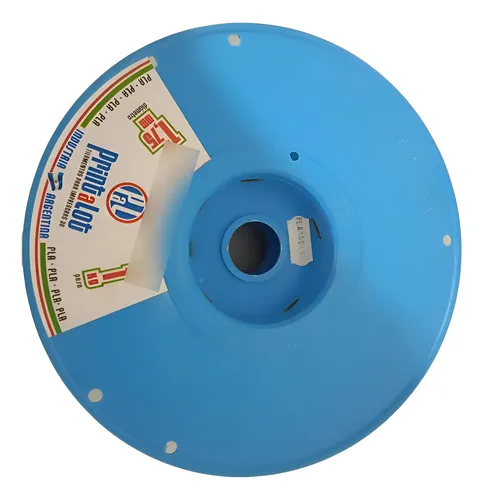 Carrete Rollo Filamento Bobina 3d Vacío X8 Unidades Celeste