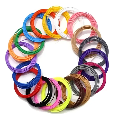 Repuesto Filamento Lápiz 3d 200mts Pla 1.75 Colores Surtidos