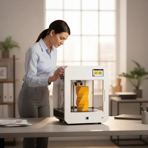 Impresora 3d Kodak Portrait Fdm Doble Extrusión Cerrada