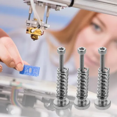 Kit 10 Resortes Y Tuercas Nivelador Cama Impresora 3d