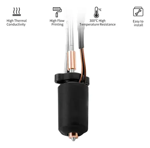 Kit Hotend Mejorado For Hi Combo, Acero Endurecido, Todo En