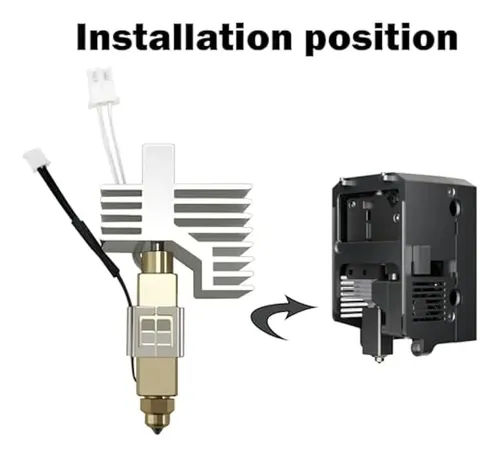 2 Unidades De Calefacción+termistor Para Placa Centauri Carb