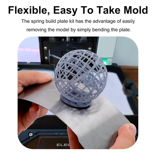 Placa De Construcción Flexible Para Impresora 3d De Resina D