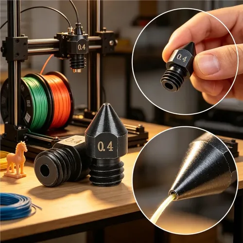 Boquilla Mk8 0.4mm Acero Endurecido Impresora 3d Filamento