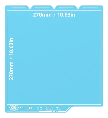Cryogrip Frostbite Snapmaker U1 Cama Placa 3d Original