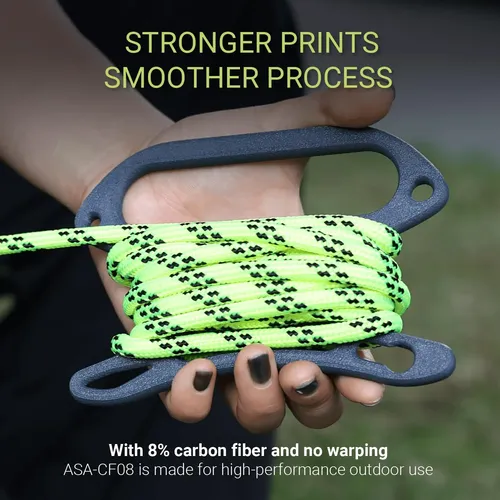 Filamento Polymaker Fiberon Asa-cf08 1,75mm 0,5kg