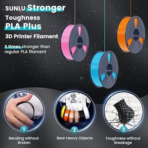 Filamento Pla Plus Sunlu Awca Pla Wd 1kg 1 75mm 1kg