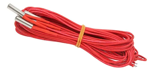 Cartucho Calefactor, 5 Unidades, Dc, 24 V, 40 W, Acero Inoxi