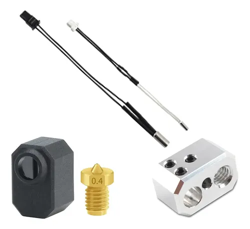 Para Prusa Mk4 Hotend Con Cartucho Calefactor, Bloque De Cal