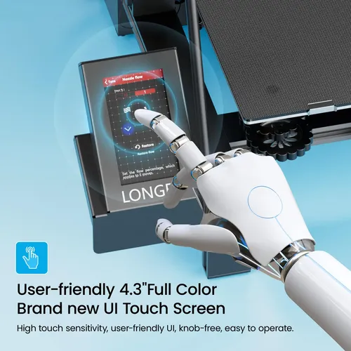 Impresora 3d Longer Lk5 Pro Fdm 30x30x40cm Pantalla Táctil