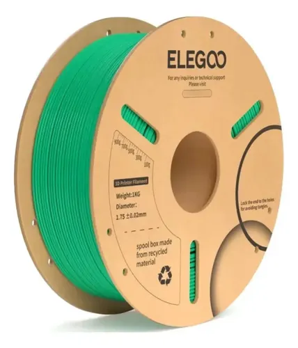 Filamento Pla Elegoo 1.75mm 1kg Impresora 3d – Verde Oceano