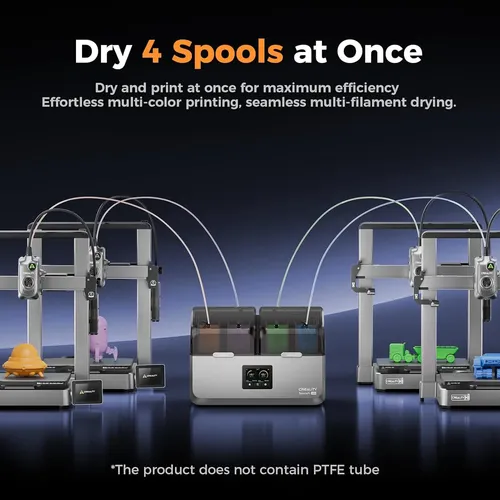 Secador De Filamentos Creality Spacepi X4 De 85 Grados