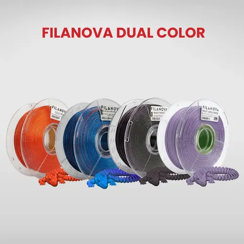 Filamento Dual Pla+  Impresión 3d High Speed Filanova X 1kg