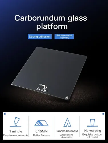 Creality 3d Cama Vidrio Ender-3 Max/cr-10 V2/v3