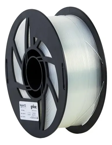 Filamento 3D Grilon3 Nylon 12 de 1.75mm y 1kg natural