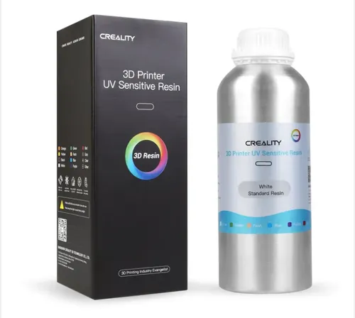 Resina Creality Lcd Blanca Low Odor 500gr Blanco