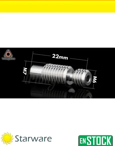 Barrel Hotend Trianglelab V6 Grado5 Titanio 1 75 M7