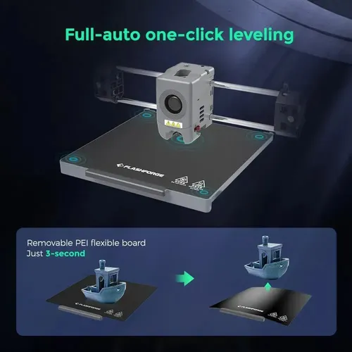 Impresora 3D Flashforge Adventurer 5M Pro Con Nivelación Automática y Control Remoto