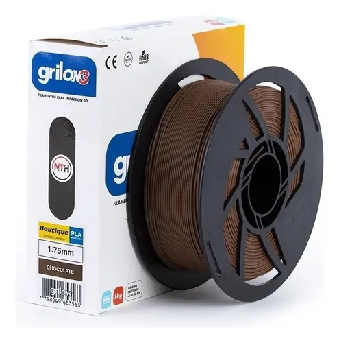 Filamento Pla Boutique 1.75mm Grilon3 – 1kg – Impresion 3d Color Chocolate