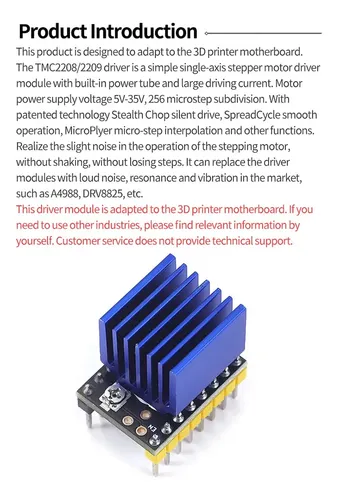 Driver Stepper Motor Ultra Silencioso 2 5a 3d Impresora