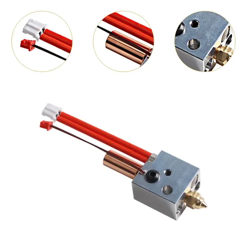 Kit De Extrusora De Impresora 3d Hot End Para Sv07 Professio