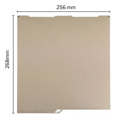 Mesa Magnética Flexible 1 Cara Pei 1 Cara Pet 256×268 Kobra3