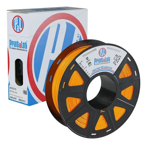 Filamento Para Impresoras 3d Petg X 1kg Full :: Printalot Color Naranja Flúo Ø 1,75 mm