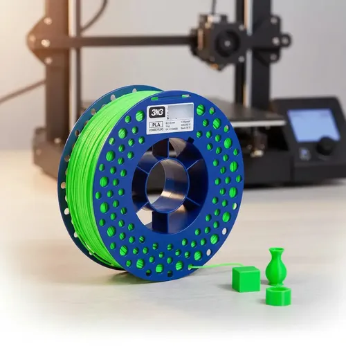 Filamento Pla 1.75mm 3n3 1kg Impresora 3d – Colores Color Verde Flúo