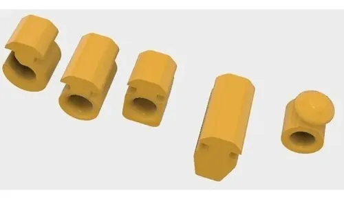 Accesorio Modelo B Para Perfil Aluminio 2020 Tipo Bosch X20 Negro
