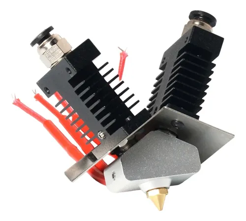 Accesorios Para Impresora 3d, Extrusor 2 En 1 Salida