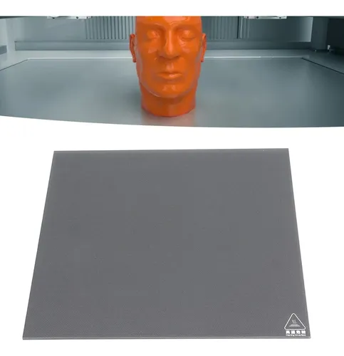 Placa De Vidrio 3d 350x350mm Adhesiva Para Impresora