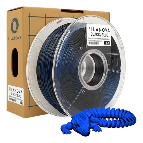 Filamento Pla Dual Color 1.75mm 1kg – Filanova