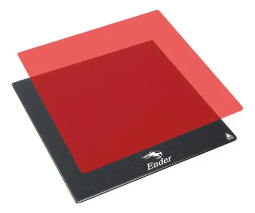 Cama Vidrio Carborundum 23,5cm X 23,5cm Creality