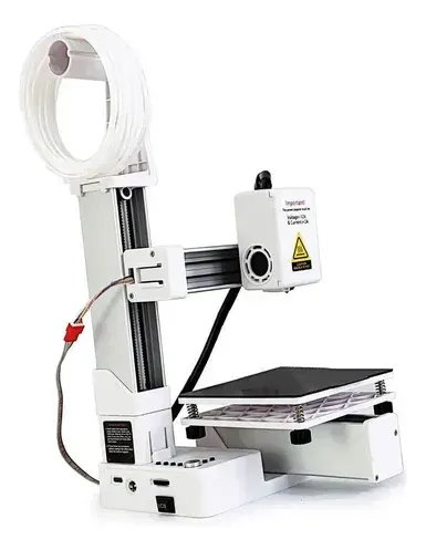 Impresora 3d Compacta Blanca Precisión Alta 100x100x100mm Bl