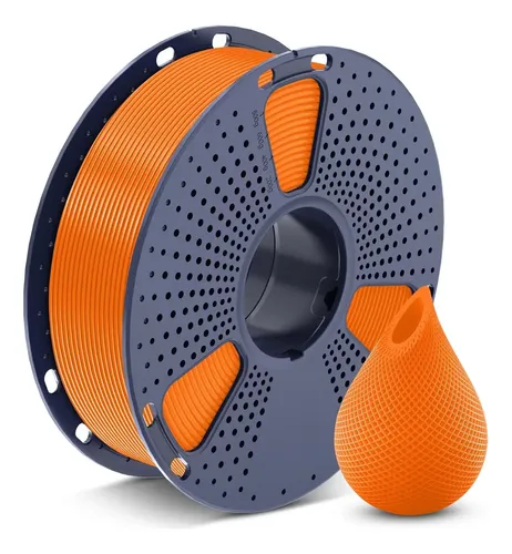 Filamento Petg Sunlu para Impresora 3d De 1.75 Mm y 1 Kg Color Naranja