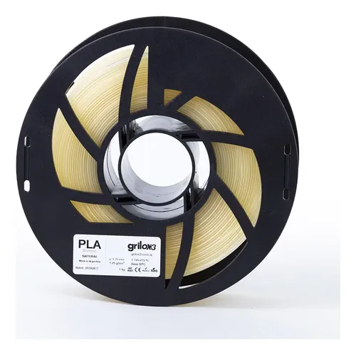 Filamento Pla Ingeo Grilon3 1kg – 1.75mm Impresion 3d Dropix Color Natural