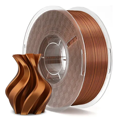 Filamento Elegoo Silk Pla 1kg 3d Tricolor Bicolor Solo | Stf Silk Bronze