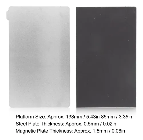 Impresora 3d Spring Steel Plate Sla Dlp Universal Resin Lcd